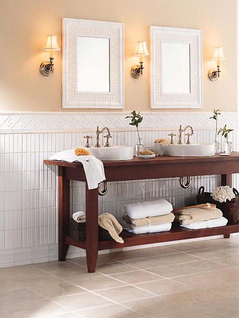 10个极美的卫浴装饰参考 装修家庭必看