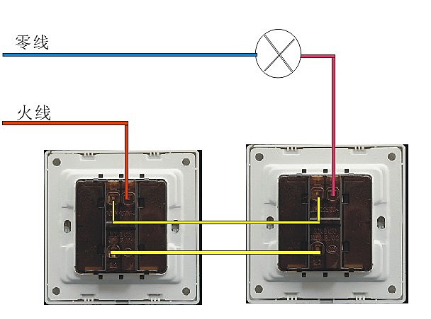 双控开关的种类及双控开关原理与接线图